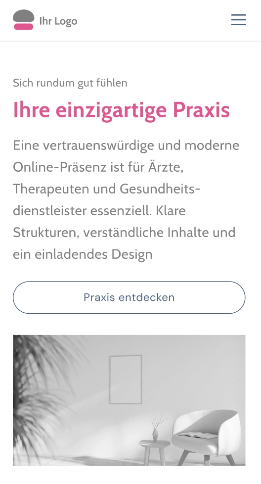 Webdesign und Branding für Praxis, Physiotherapie, Coaching, Psychotherapie