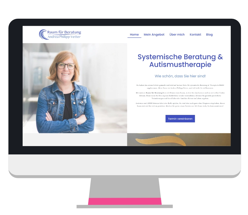 Websites Webdesign Logo für Psychotherapie & Beratung