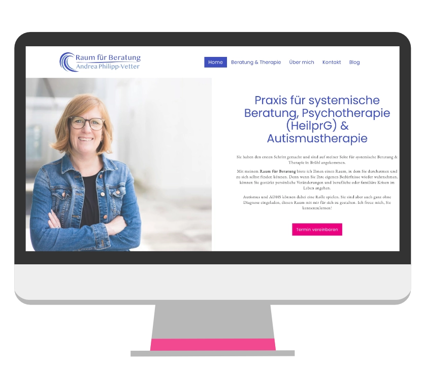 Psychotherapie (HeilprG) und systemische Beratung Webdesign